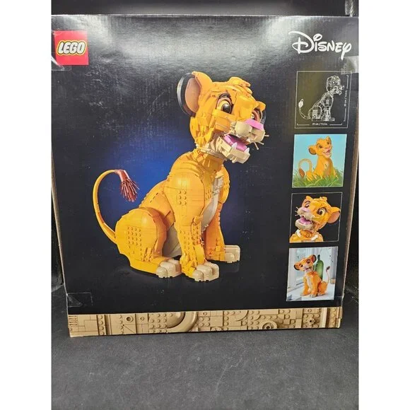 Lego Disney The Lion King Simba Building Set 43247 1445 Pcs 18+ Collectible Mode